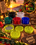 5 part plastic grinder