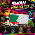 Swan extra slim menthol filters