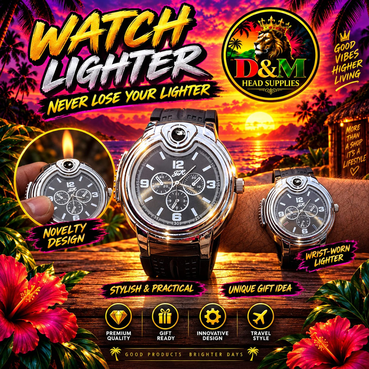 Watch lighter