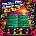 Regular green rolling papers