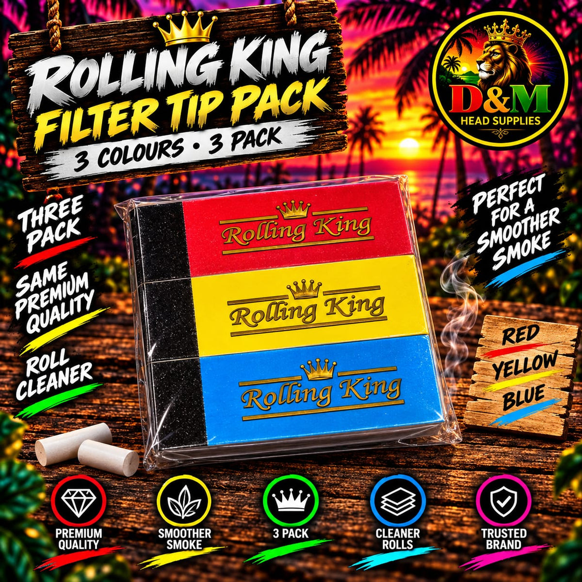 Rolling king roach / Tips