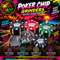 Poker chip grinder